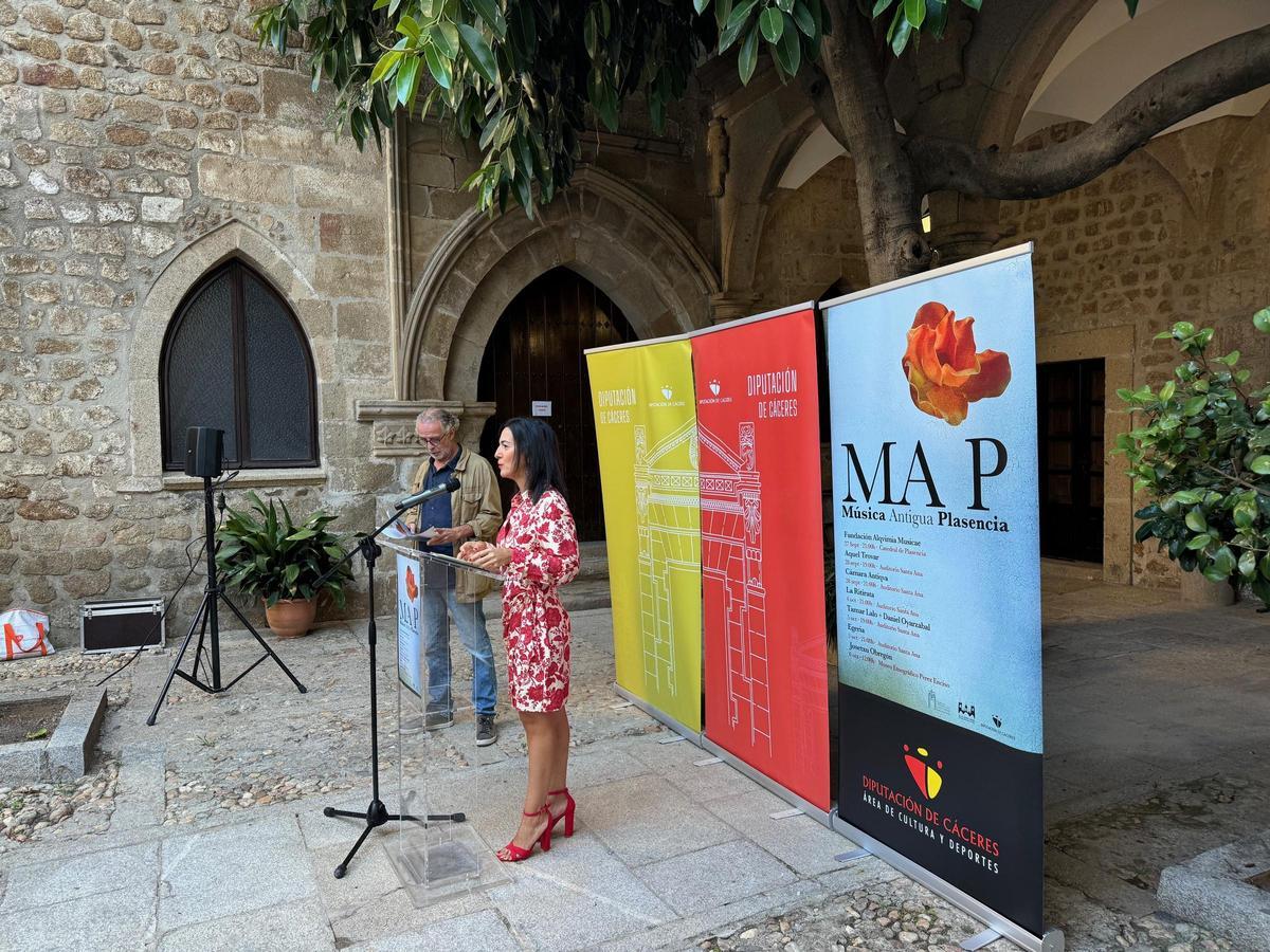 Estreno del festival de música antigua de Plasencia.