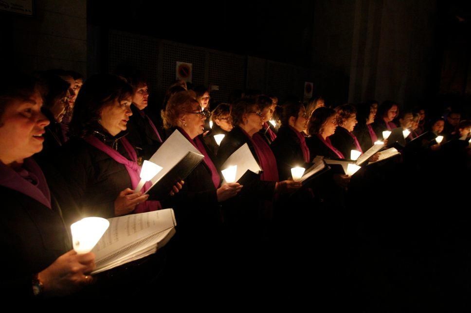 Procesión del Refugio en Murcia