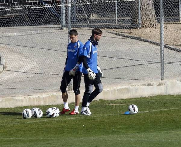 Fotogalería del entrenamiento del Real Zaragoza