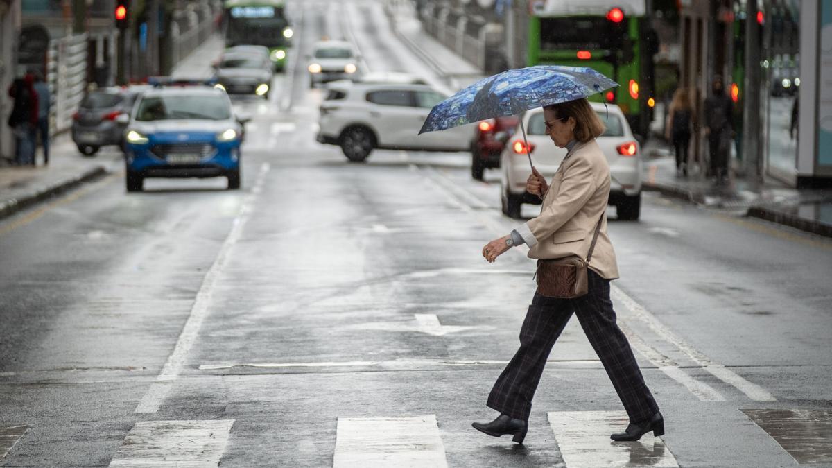 Borrasca Francis en Tenerife.