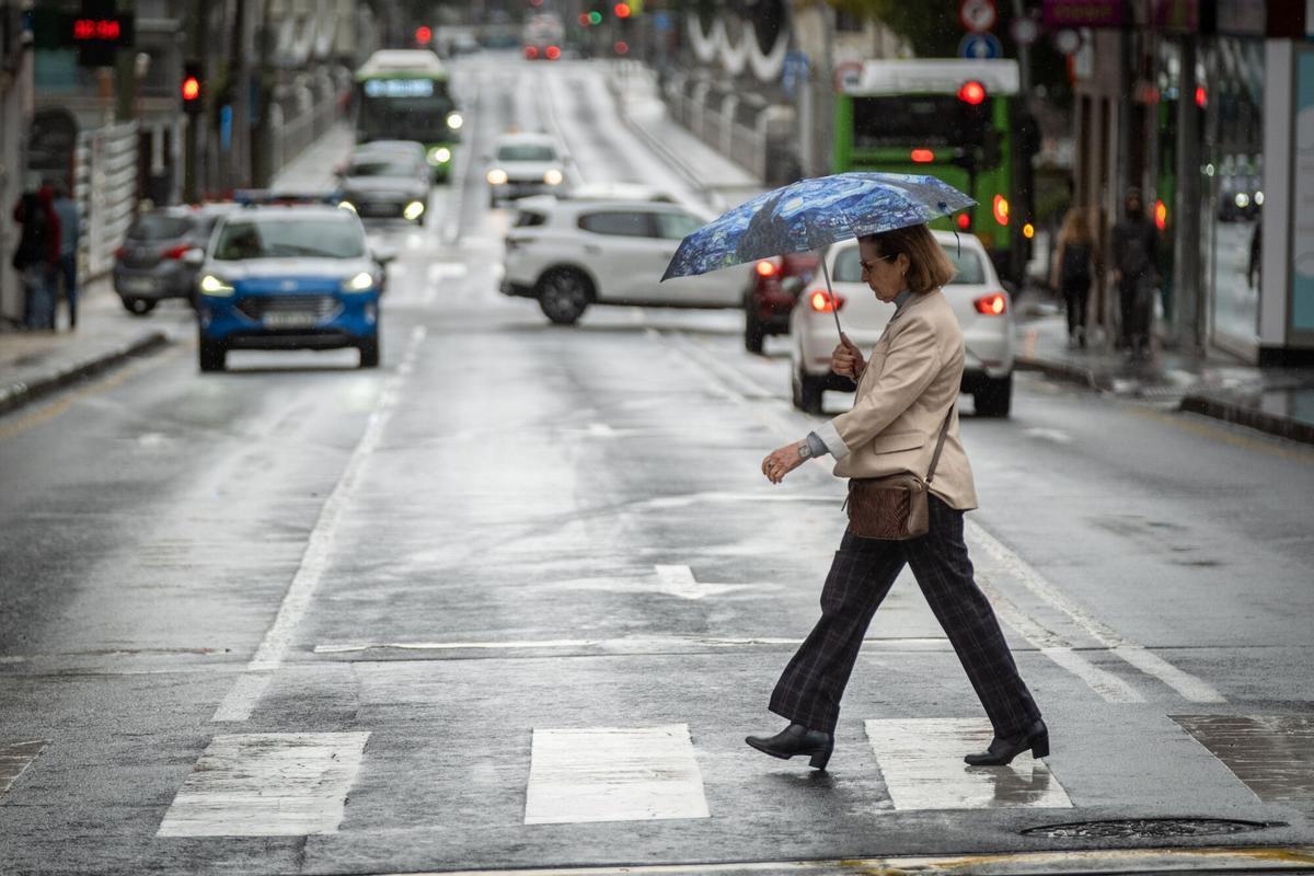 Borrasca Francis en Tenerife.