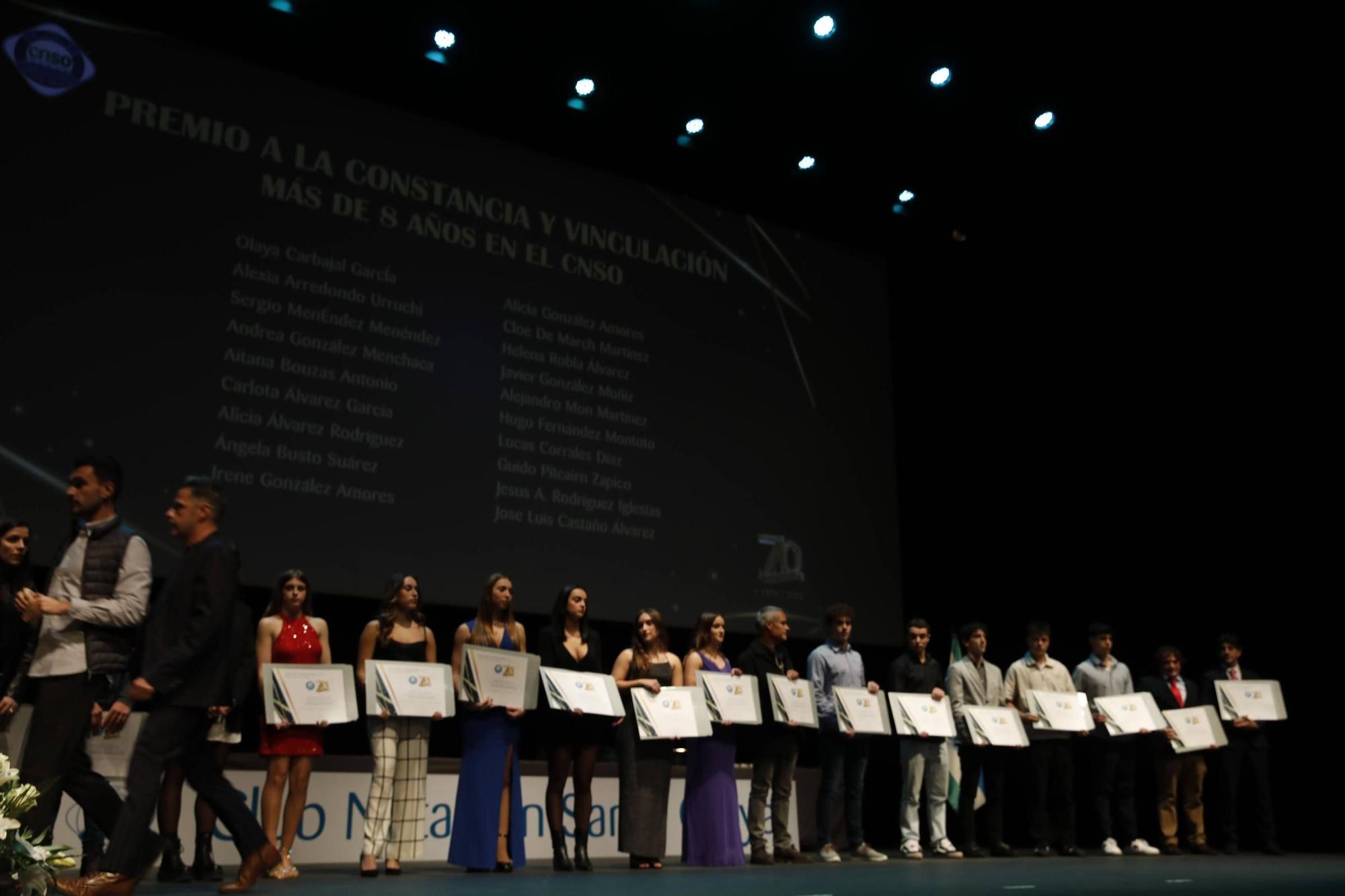 Así fue la gala por los 70 años del Club de Natación Santa Olaya (en imágenes)