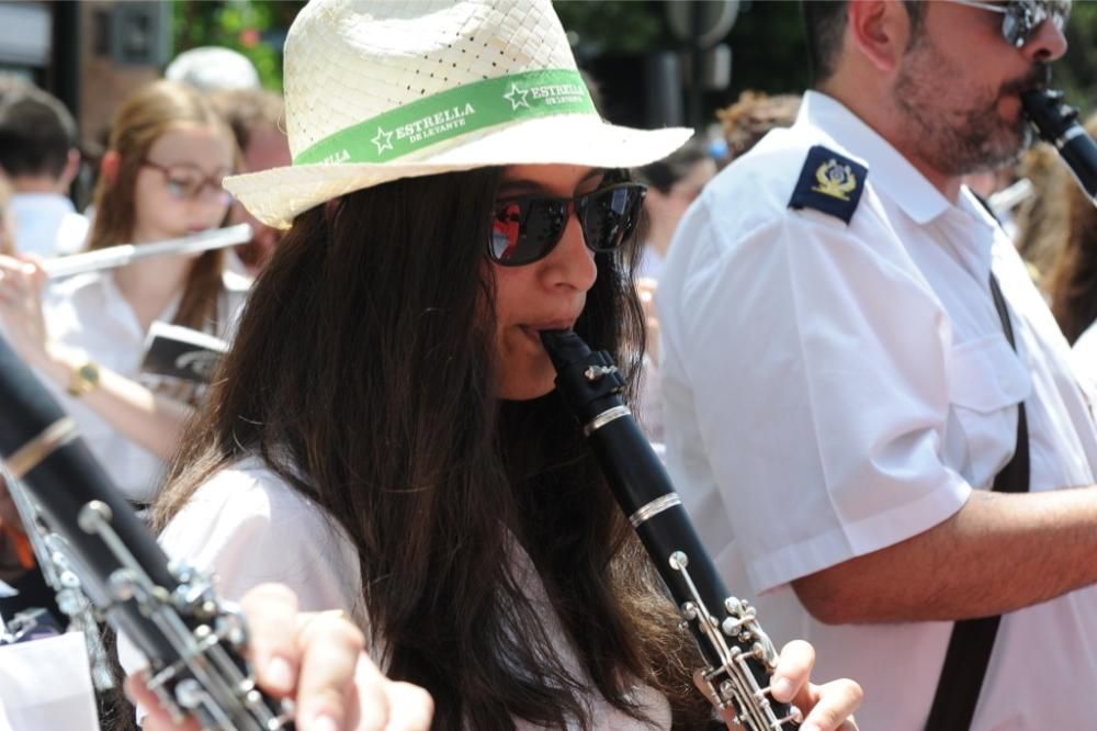 Encuentro de bandas de música en Martínez Tornel