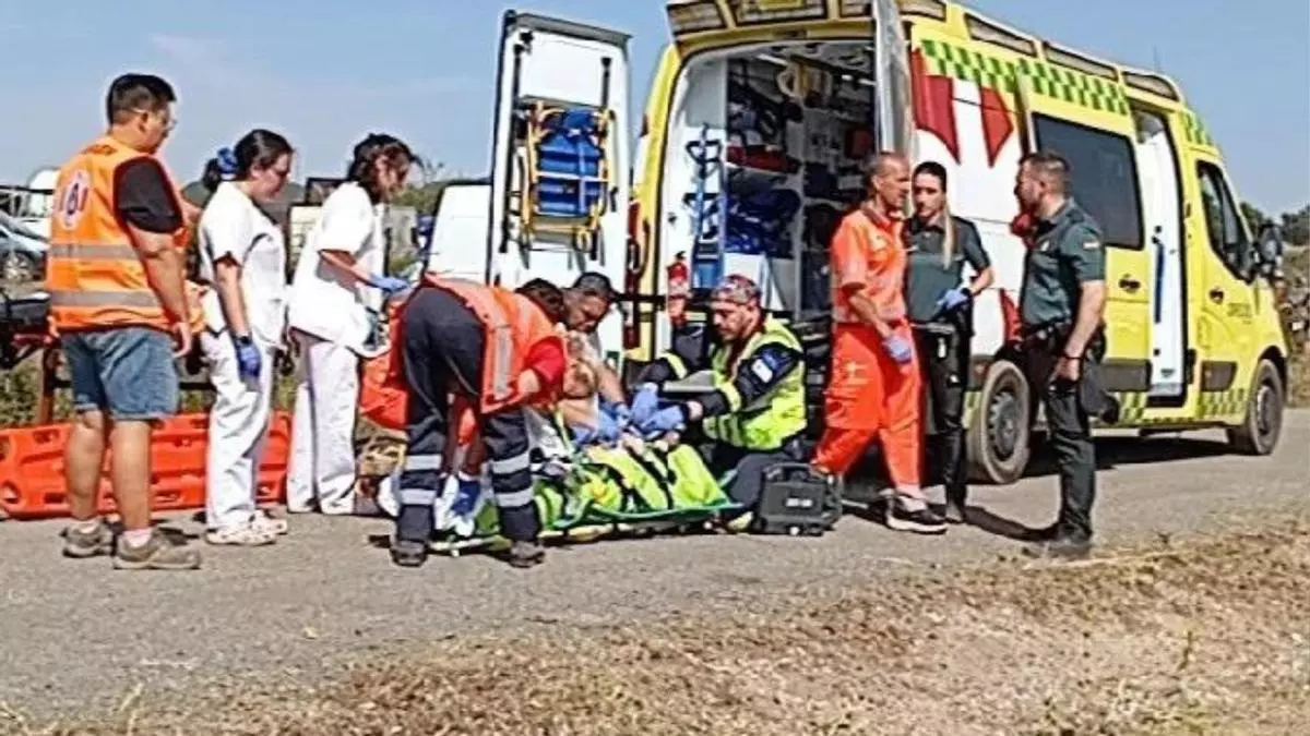 Muere una joven de Pravia de 24 años en un accidente de moto en el recinto del Motorbeach de Vinuesa (Soria)