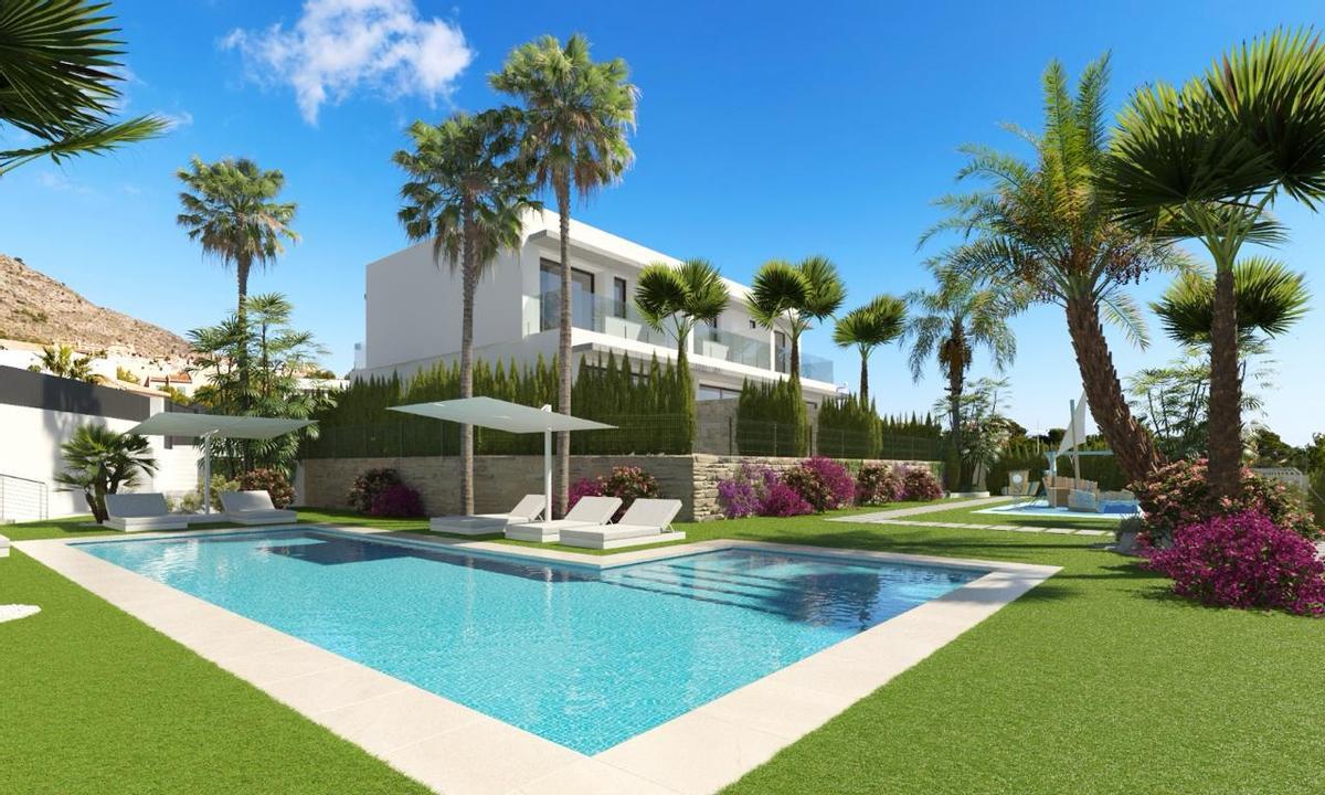 El residencial SEA VIEW VI cuenta con 28 villas independientes y 11 viviendas adosadas.
