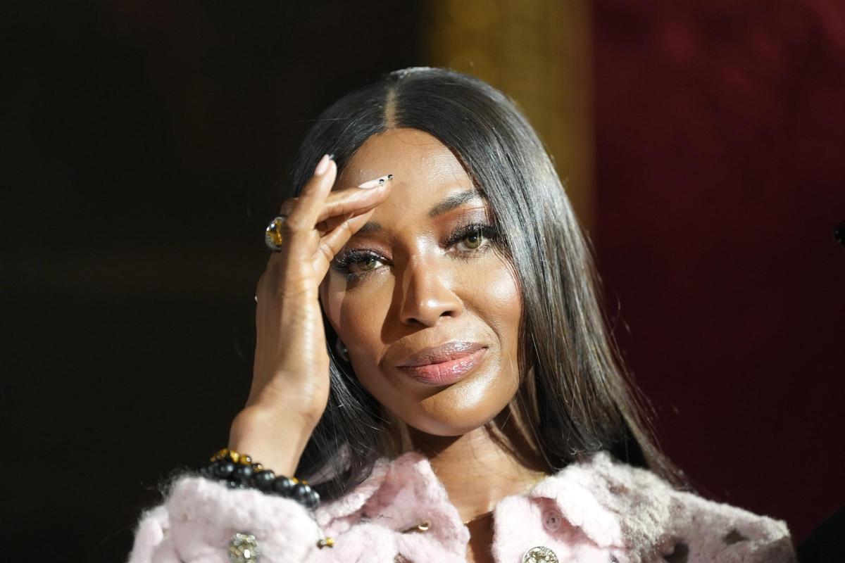 Naomi Campbell en un acto benéfico en el Palacio Saint James en Londres.
