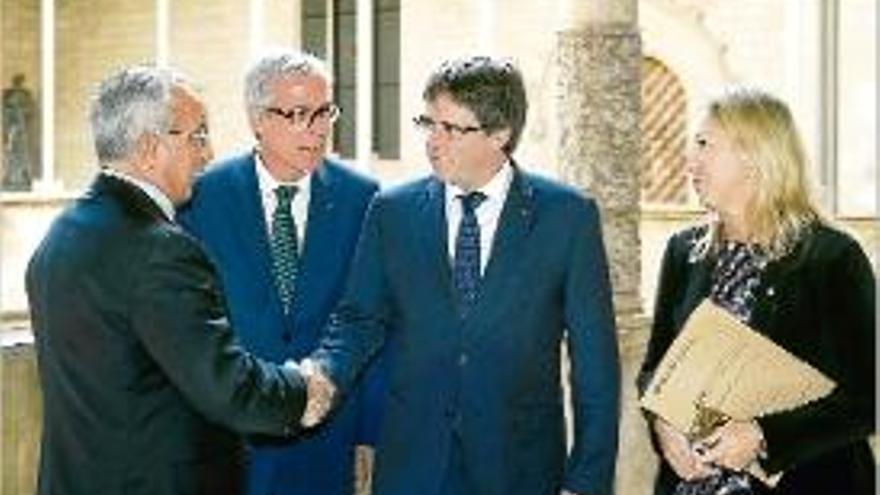 Puigdemont i els Jocs del Mediterrani ajornats