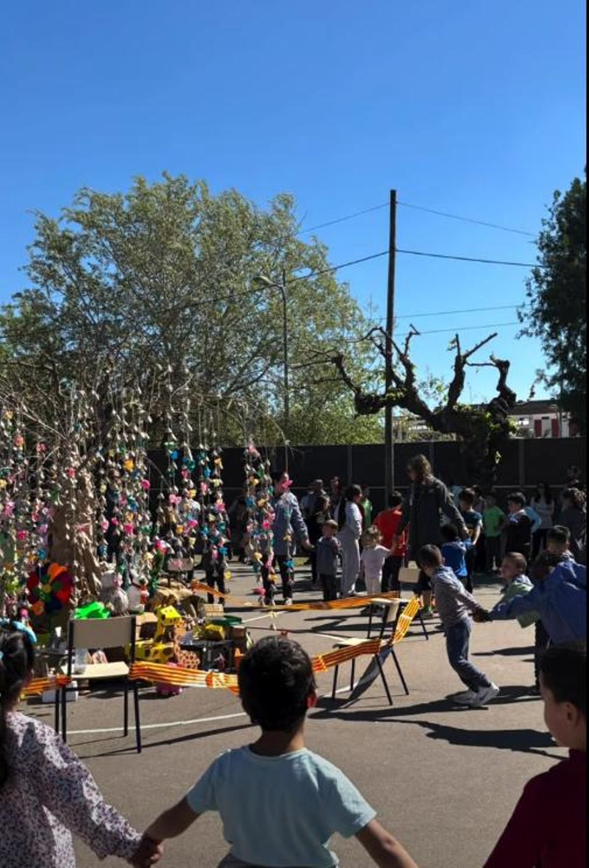 Falla escolar en el CEIP Tirant lo Blanc de Alzira.