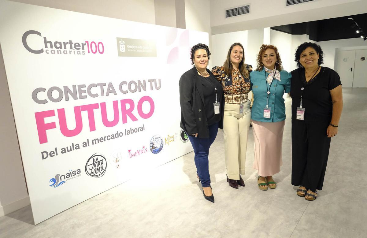 Charter 100 Canarias y el Servicio Canario de Empleo impulsan 'Conecta con tu futuro'