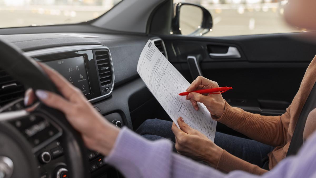 Fallos en el examen práctico de conducir