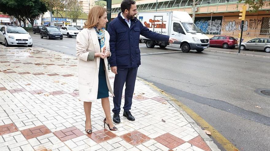 Daniel Pérez y Begoña Medina, ayer.