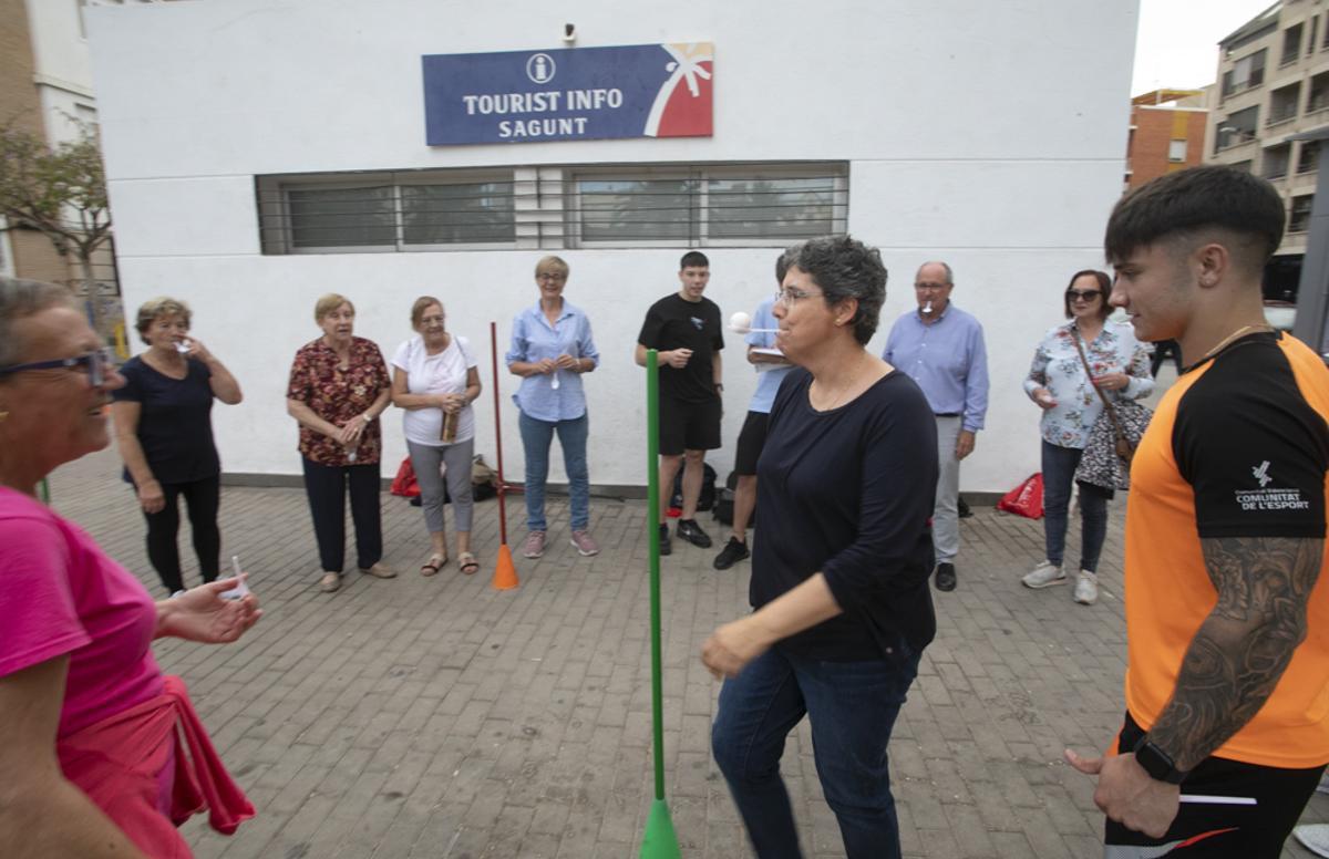 Actividad intergeneracional en la Semana del Mayor de Sagunt