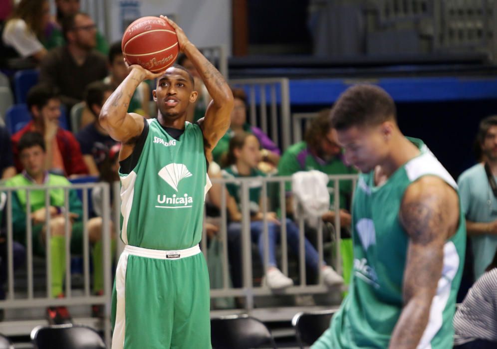 El Unicaja abre su entrenamiento al público