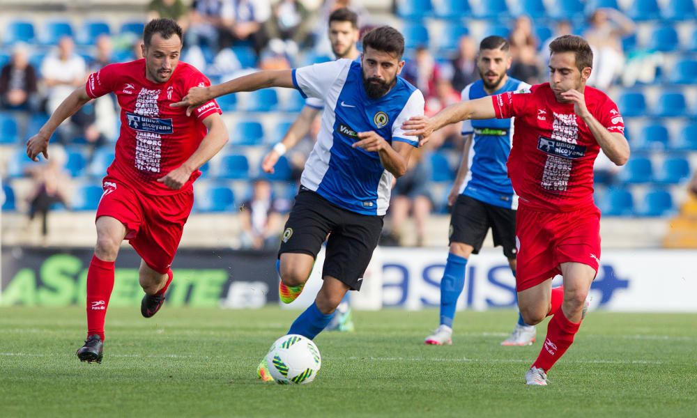 El Alcoyano asfixió la creación del Hércules, sobre todo en la segunda parte.