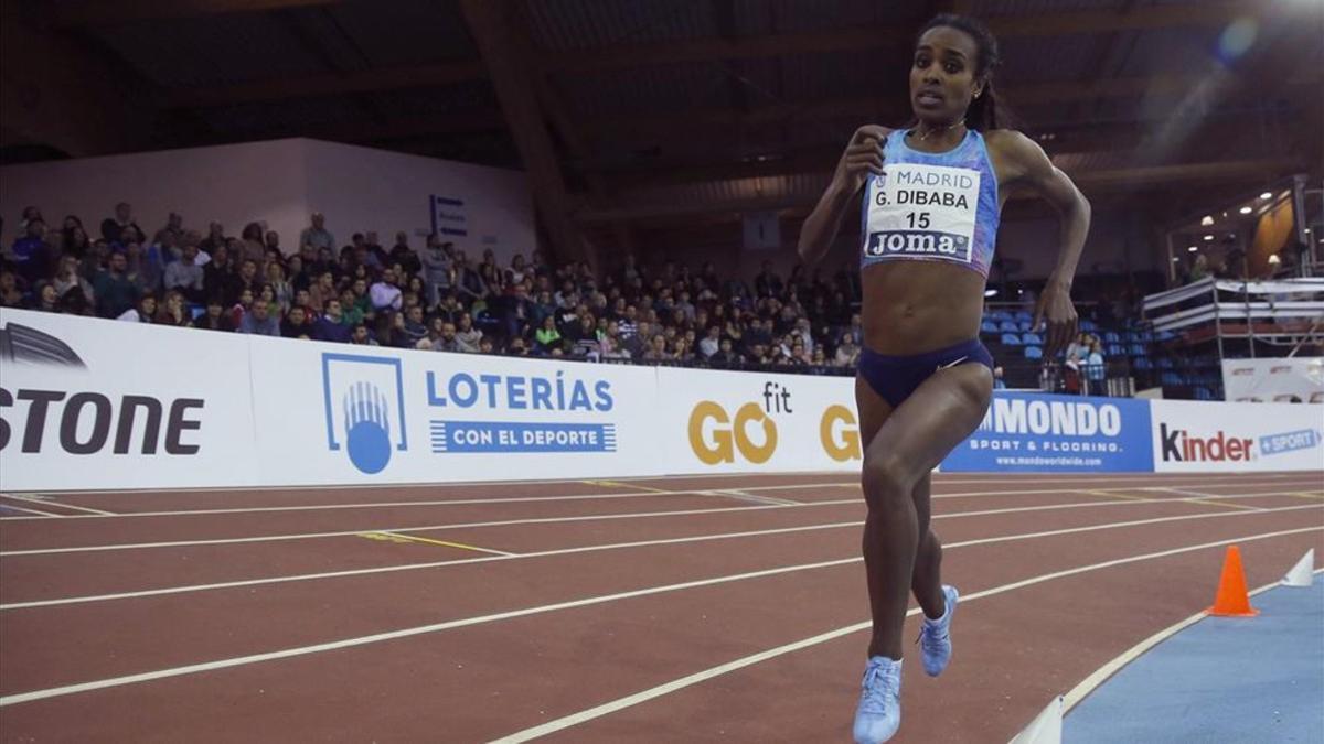 Dibaba brilla en el cartel del meeting de Sabadell