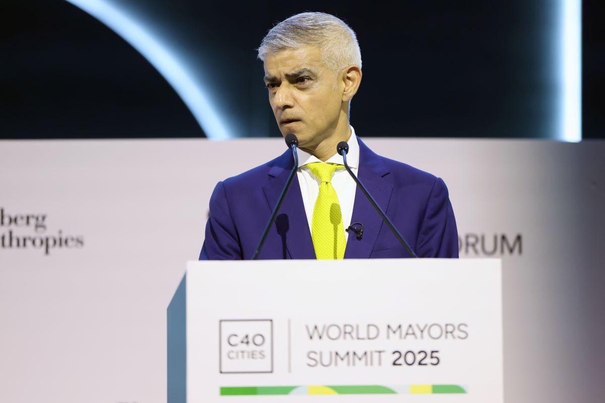 Sadiq Khan, alcalde de Londres.