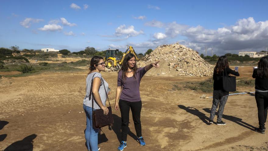 la reforestación de es Carnatge comenzará  en noviembre