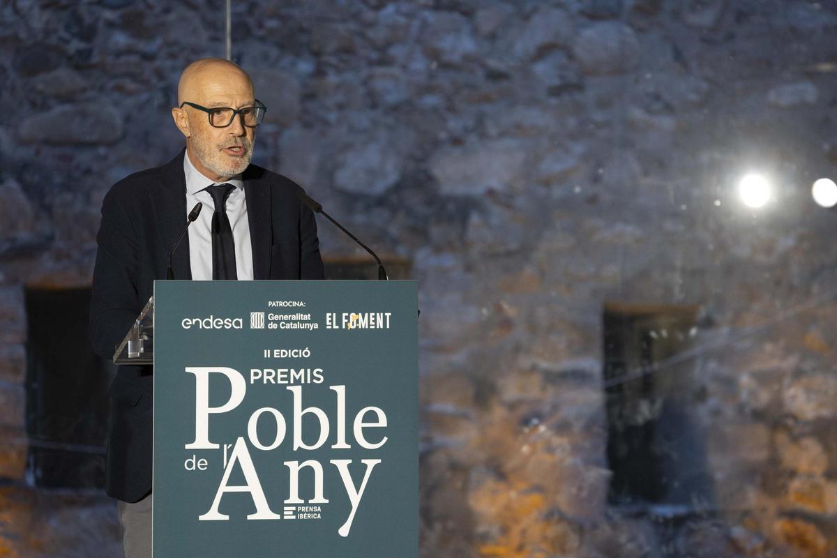Gala de entrega Poble de lAny 2024 en el Castell de Calonge