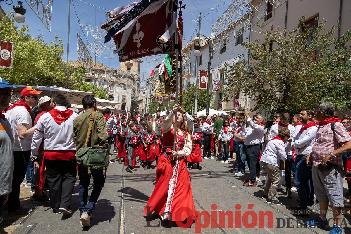 Moros y Cristianos en la mañana del dos de mayo en Caravaca