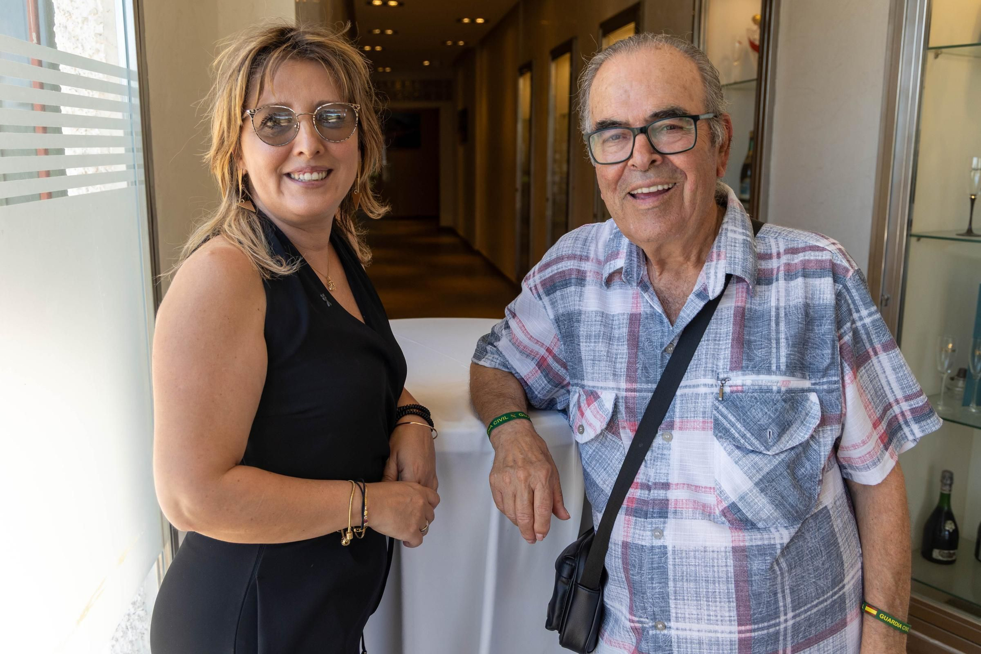 Comida de despedida al Coronel de la Guardia Civil de la Comandancia de Alicante, José Hernández Mosquera