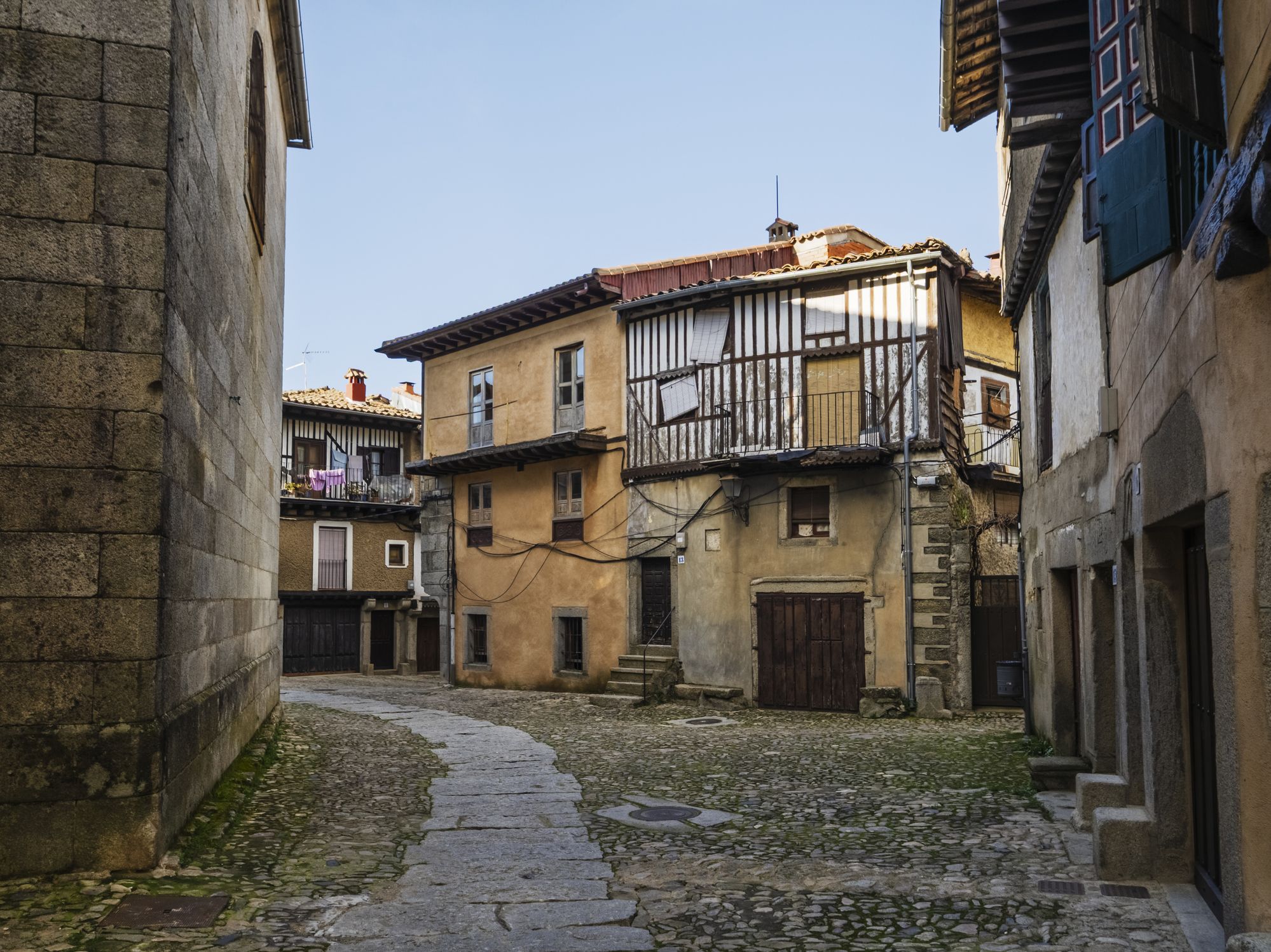 Calles de piedra de La Alberca