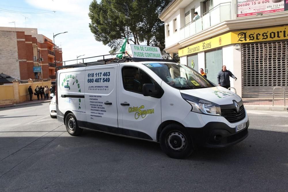 Ambiente a la salida y la llegada de la Vuelta Ciclista a Murcia