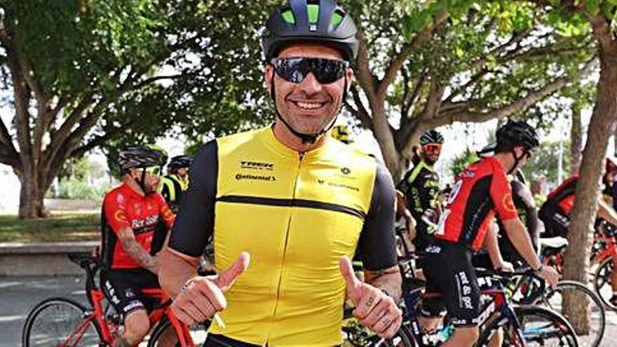 Óscar Pereiro se apunta a la Vuelta a Ibiza en BTT