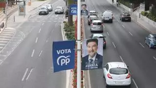 El PP recurre la retirada de las banderolas electorales: "No hemos hecho nada ilegal"