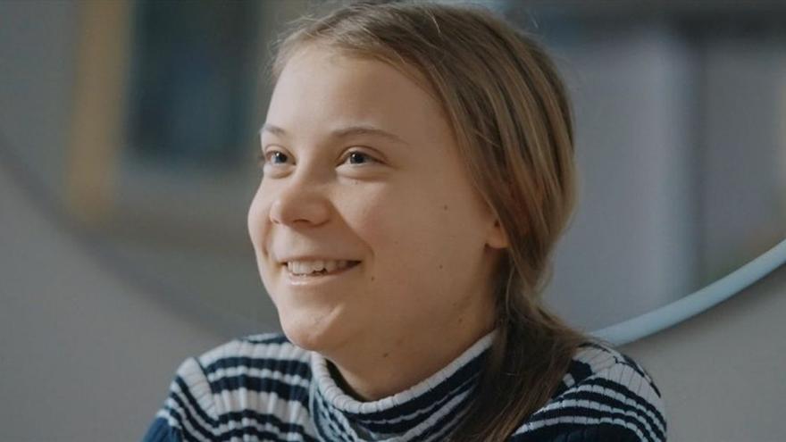 Greta Thunberg.