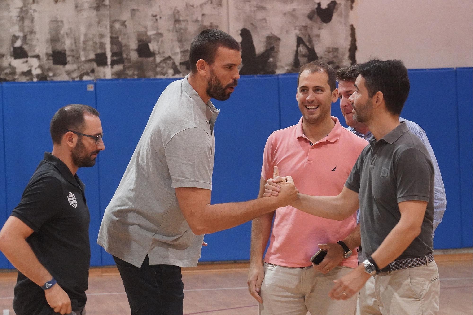 Presentació d'Aíto García Reneses com a nou entrenador del Bàsquet Girona