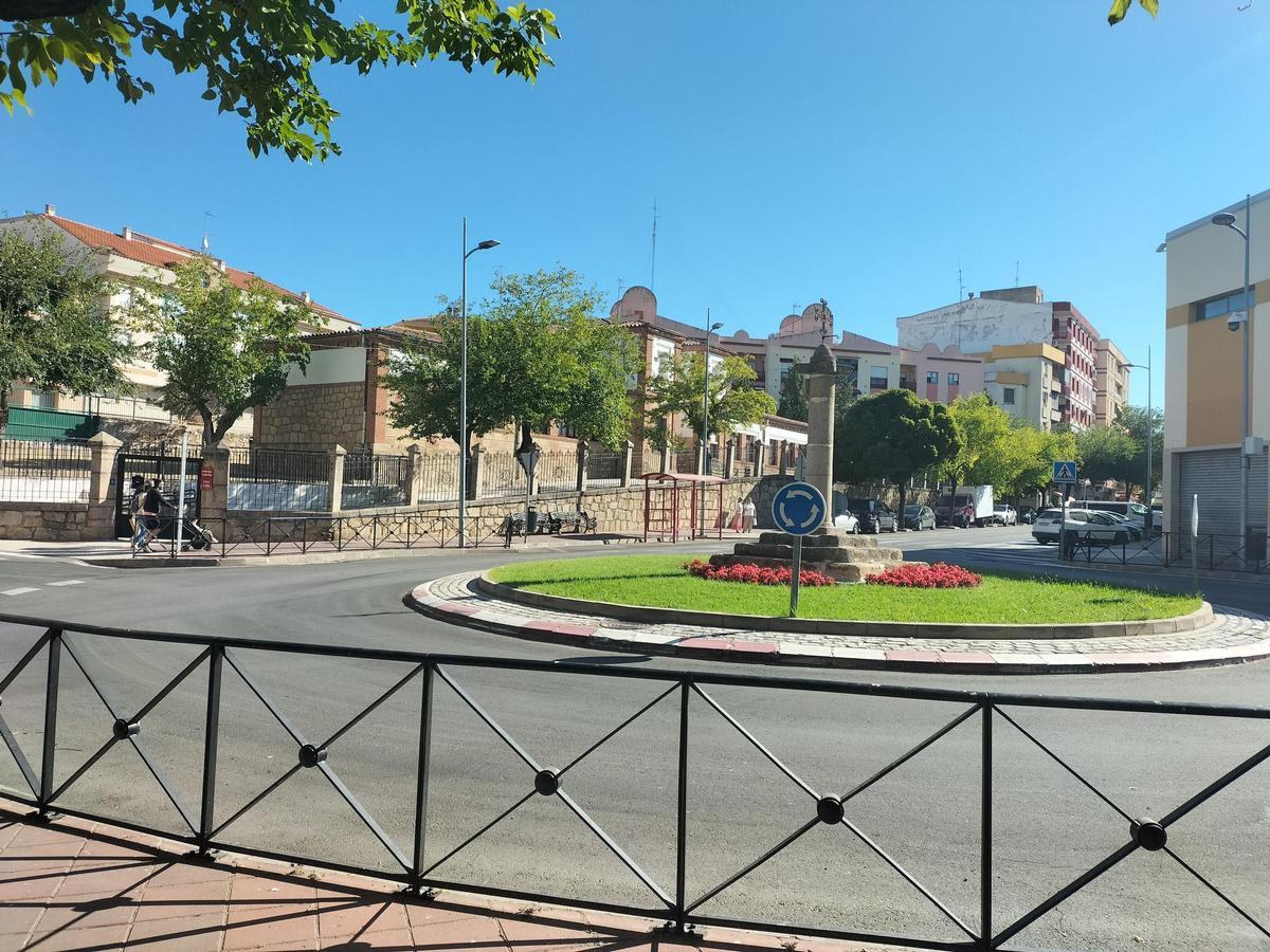 Zona céntrica de Navalmoral.