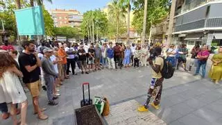 El colectivo Top Manta reclama un mayor diálogo al gobierno de Reyes en Castelldefels