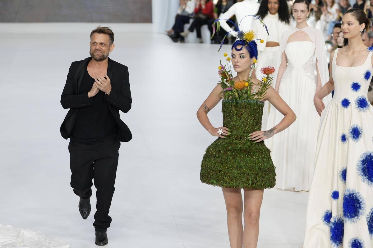 Desfile de Mariano Moreno en la Barcelona Bridal Fashino Week