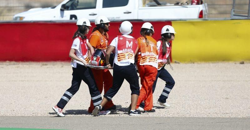 Sesión de tarde del Gran Premio de Aragón del sábado 21 de septiembre