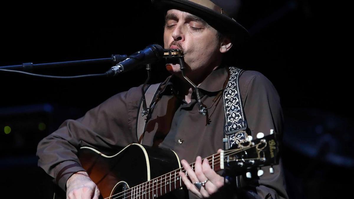 El músico de blues Félix Slim.