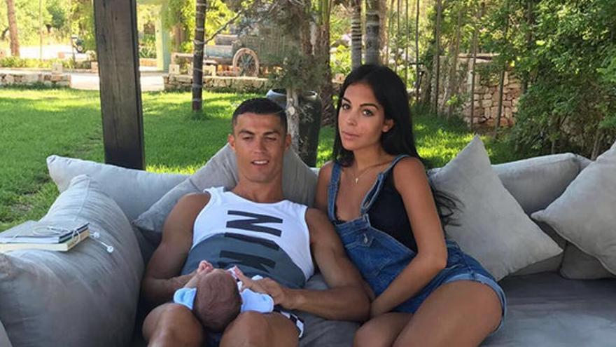 Cristiano y Georgina en una imagen de Instagram