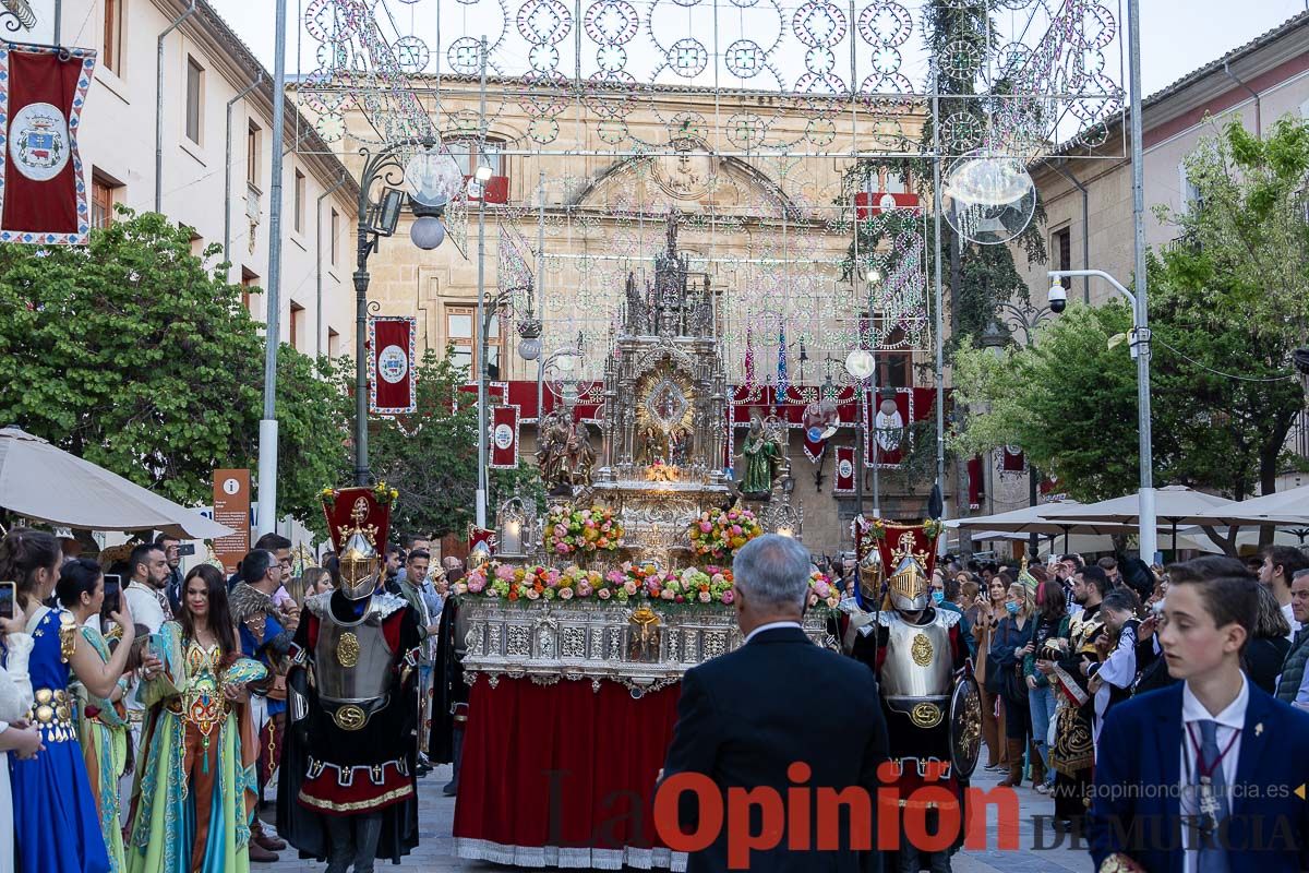 Procesión de subida a la Basílica en las Fiestas de Caravaca