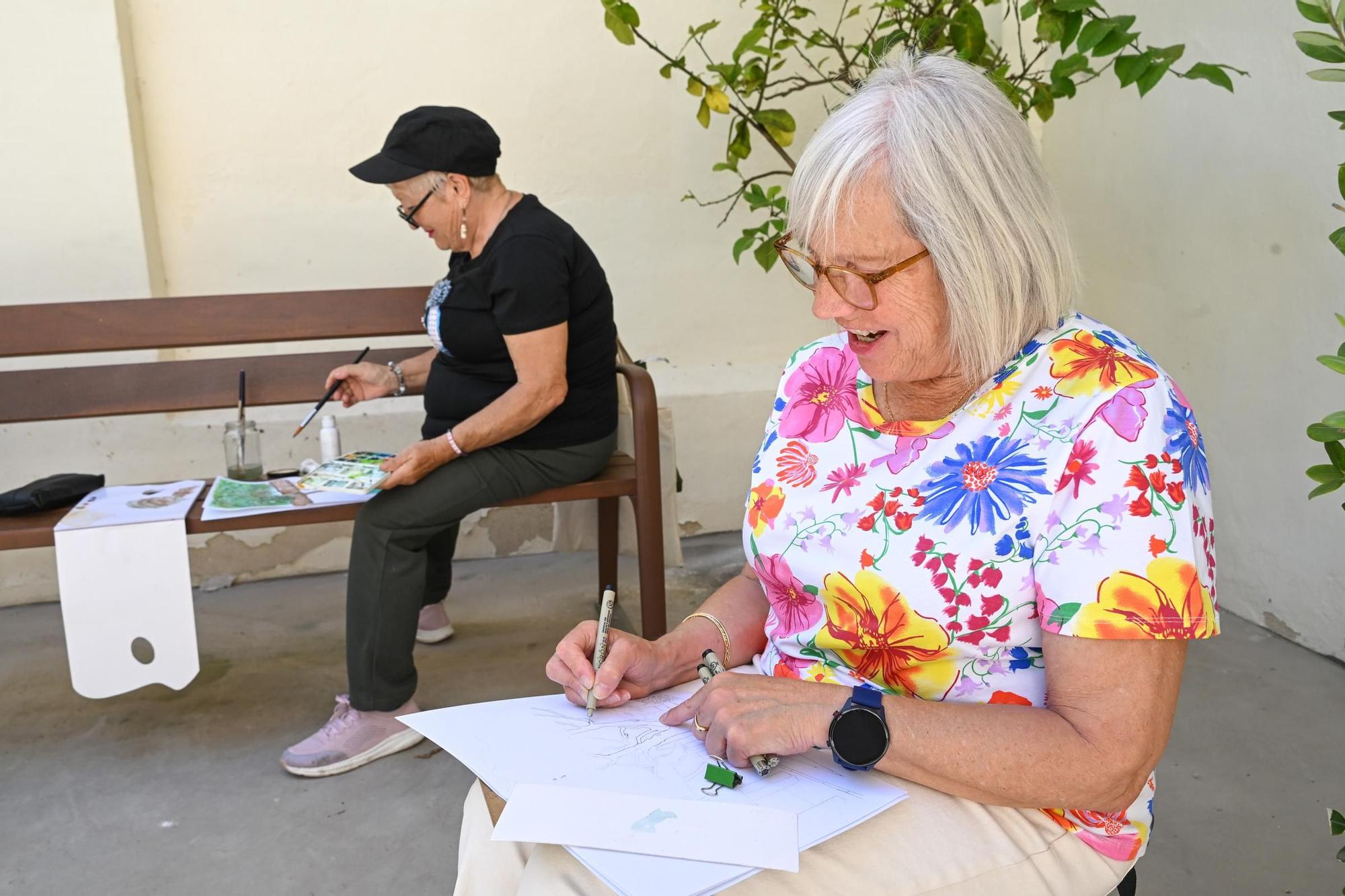 El undécimo encuentro de dibujantes urbanos de Elche, en imágenes