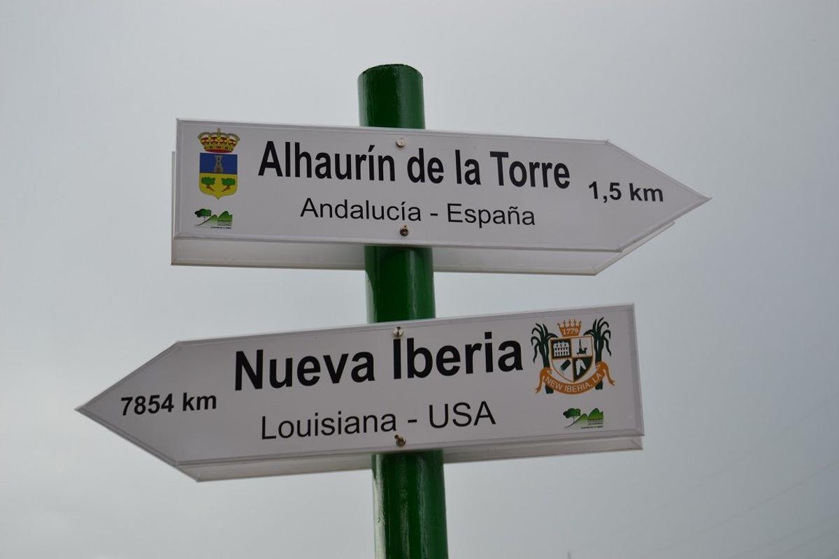 Alhaurín está hermanda con Nueva Iberia.