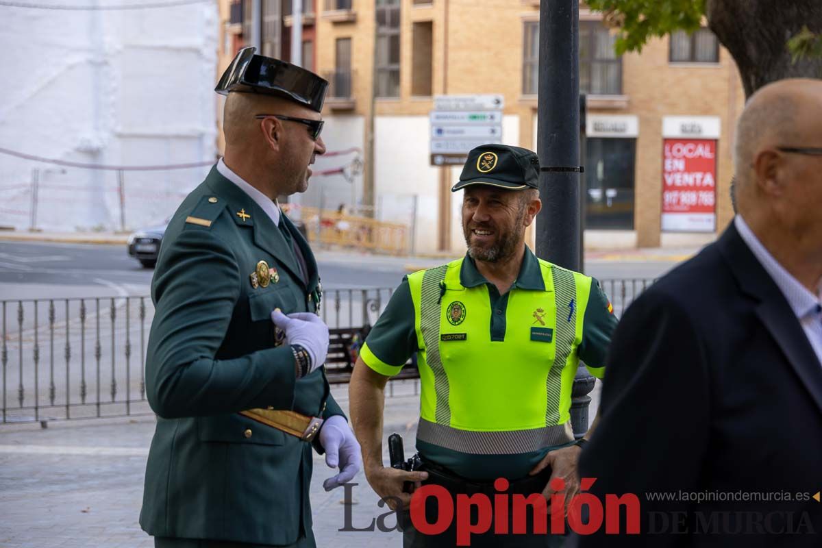 Celebración de la patrona de la Guardia Civil en Caravaca