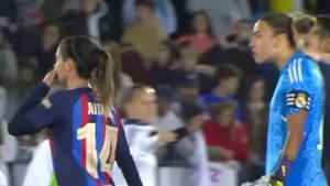 El vÍdeo viral de Aitana Bonmatí y Misa Rodríguez en del Clásico femenino