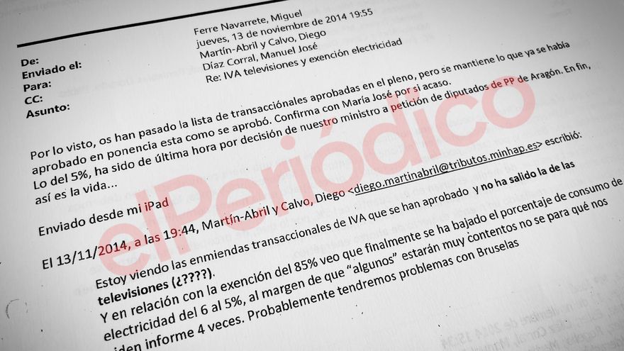La trama del caso Montoro maniobró para burlar el control de Bruselas a sus cambios legislativos