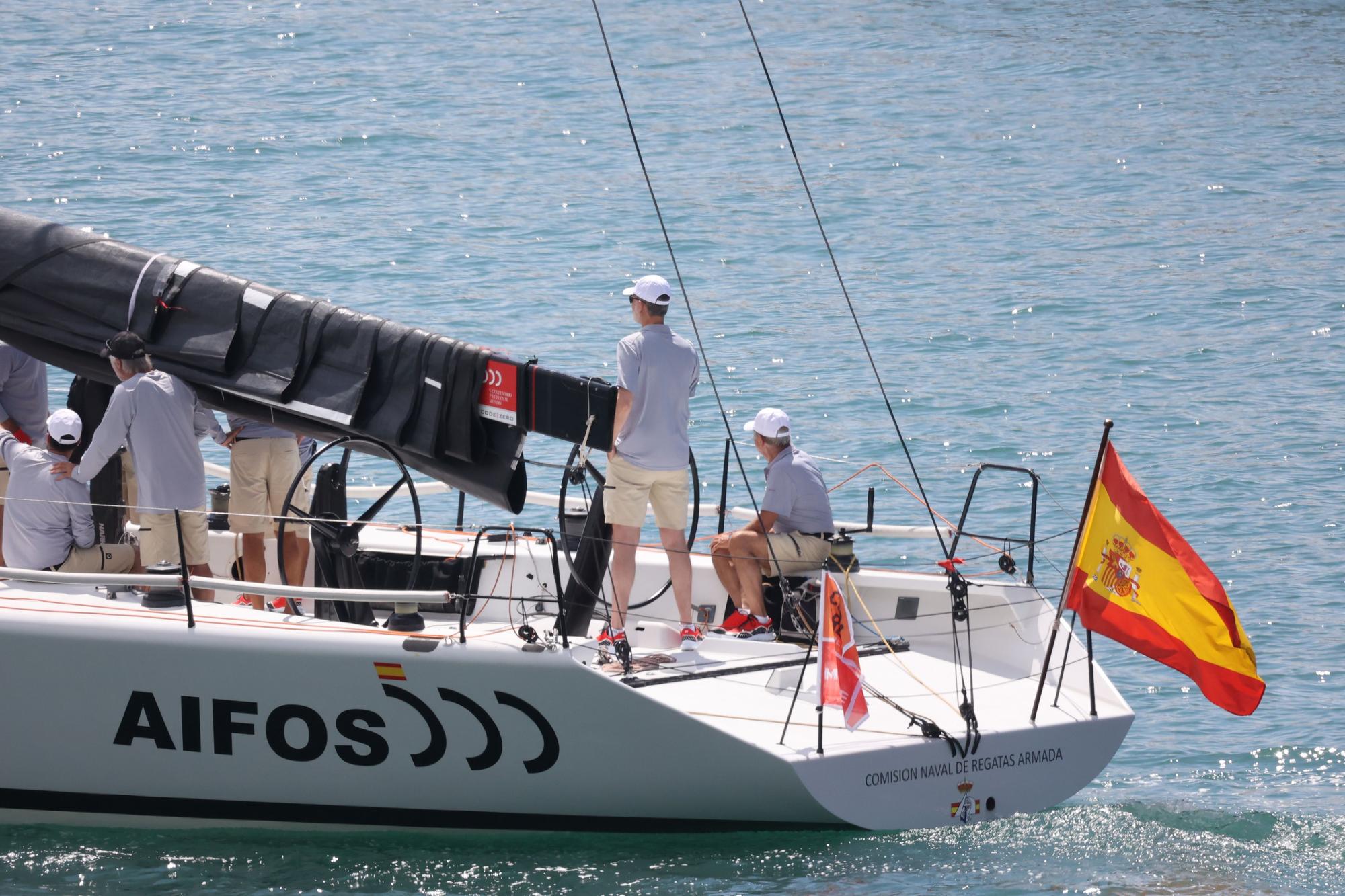 El rey Felipe VI inaugura la temporada de navegación en Mallorca