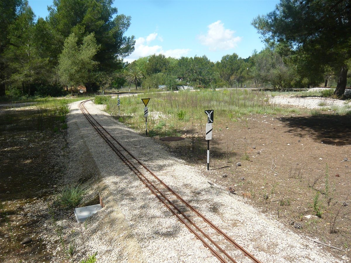 Actos vandálicos contra el museo del parque ferroviario de Marratxí