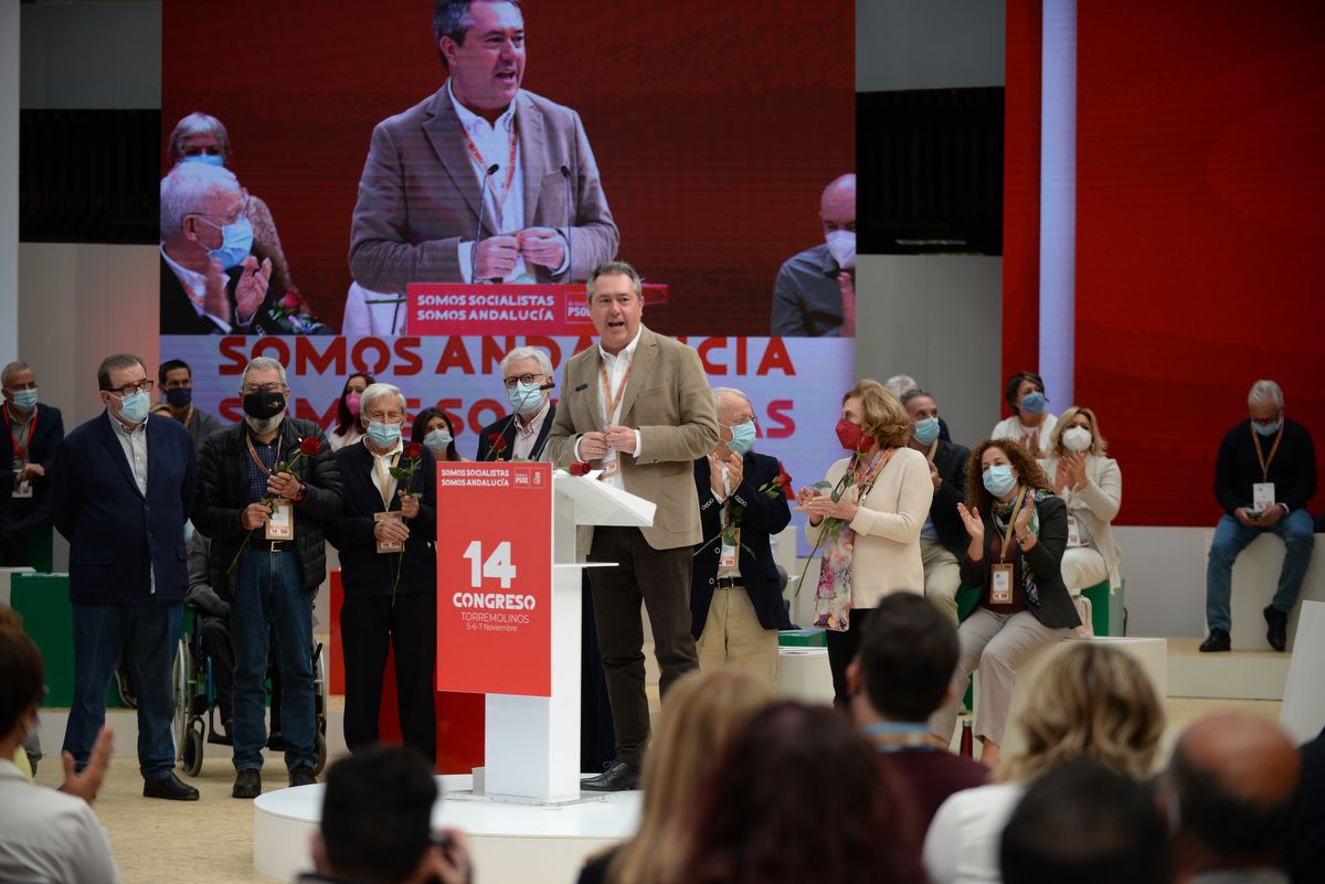 XIV Congreso Regional del PSOE de Andalucía en Málaga