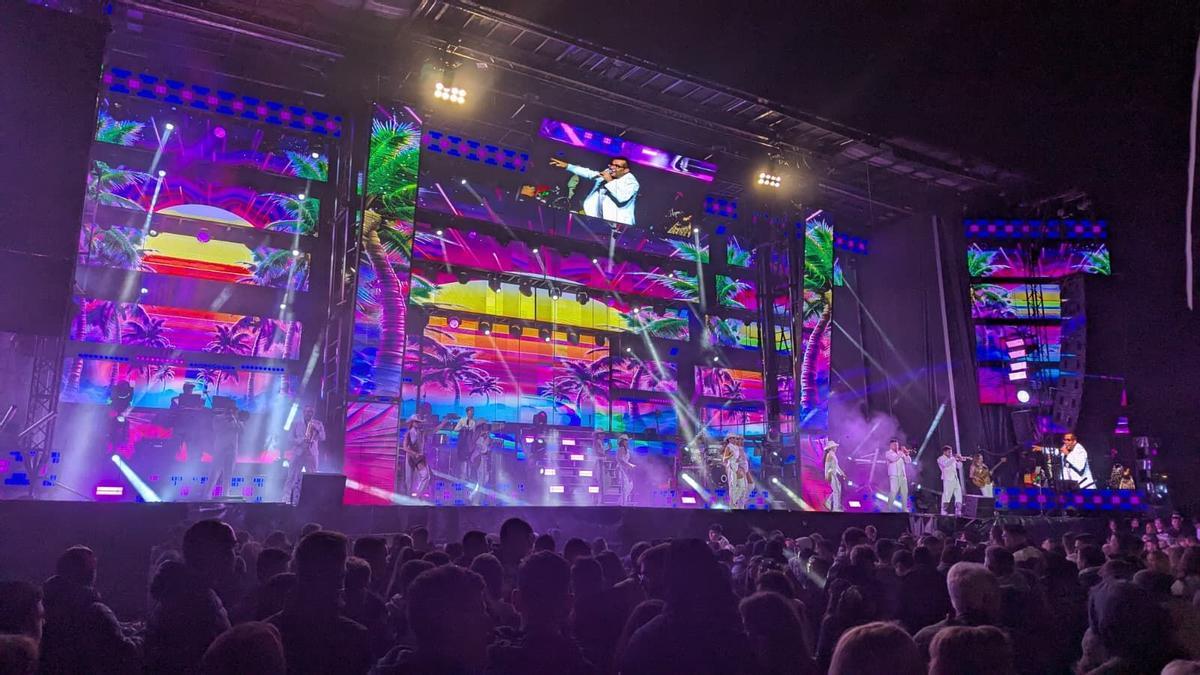 Concierto de la orquesta Paría de Noia en Lalín en 2025.