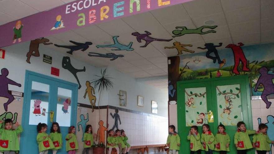 El arte de Keith Haring, en la Escuela Infantil Abrente