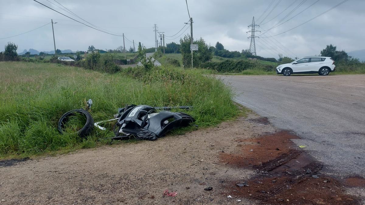 VÍDEO: Este fue el lugar del accidente frontal en Cenero en el que falleció un joven de 18 años