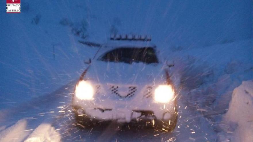 18 tramos de carreteras cerrados en Castellón