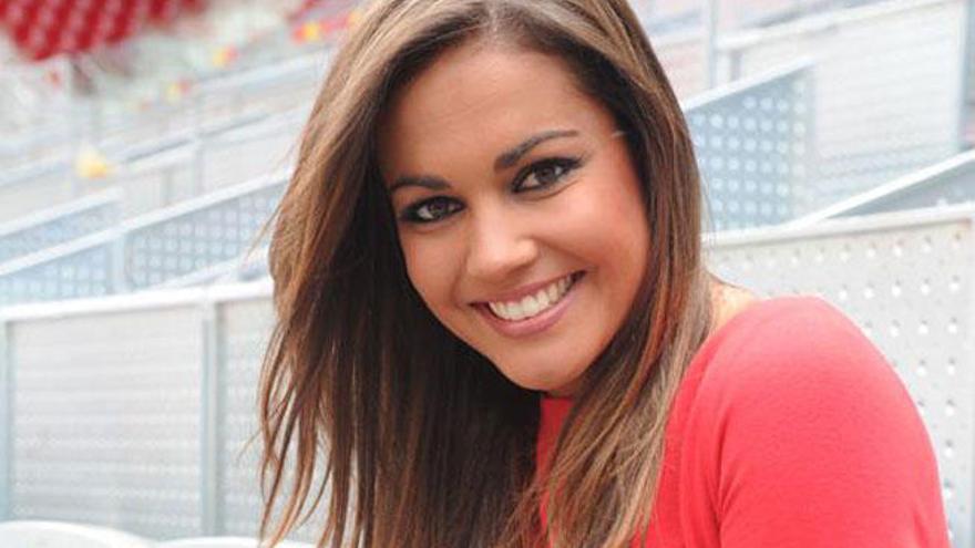 La presentadora Lara Álvarez